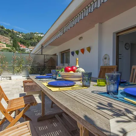 Superbe 3p Avec Terrasse Et Garage Proche Plages A - Fr-1-196-165 דירה מנטון